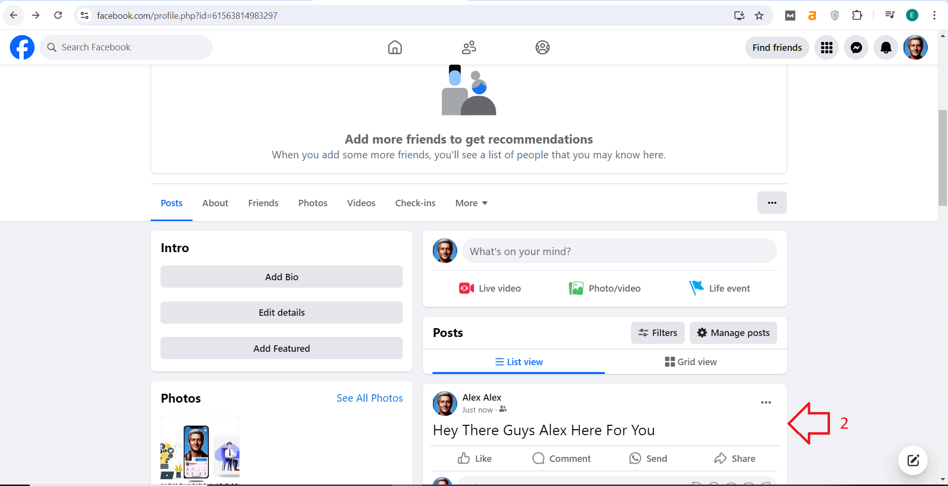 Facebook Privacy Options