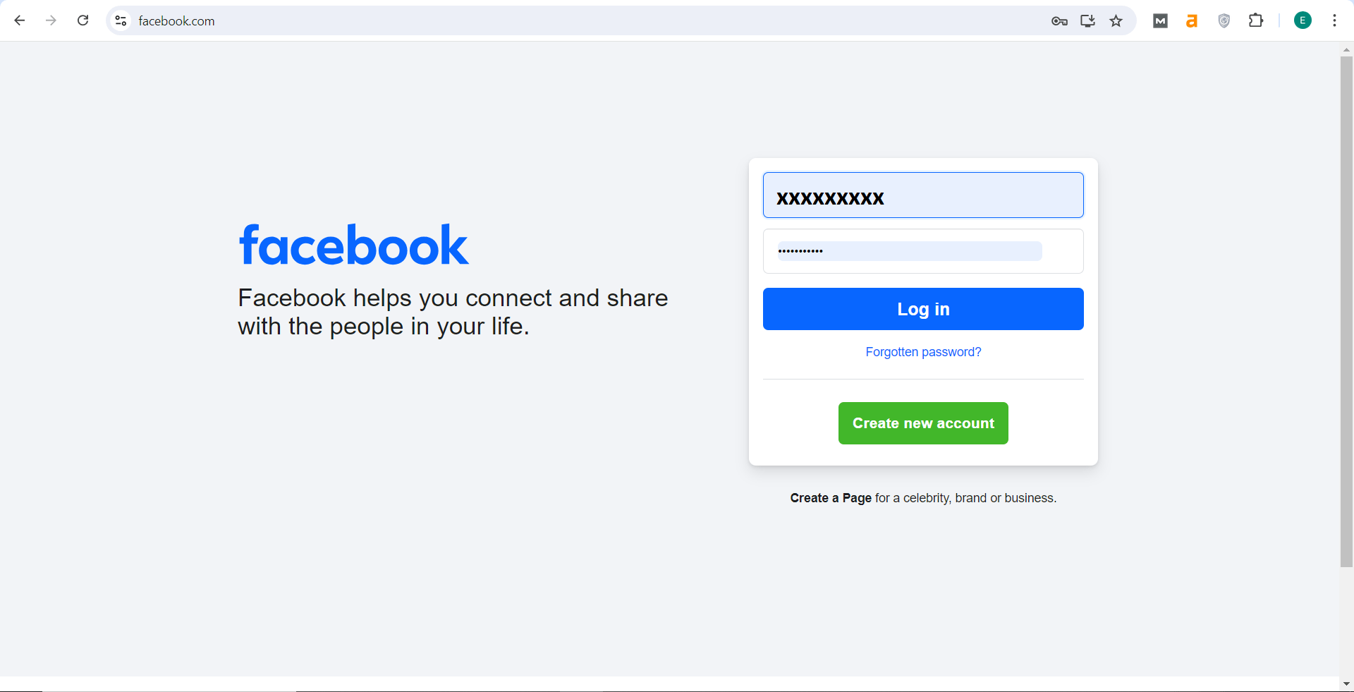 set up facebook profile