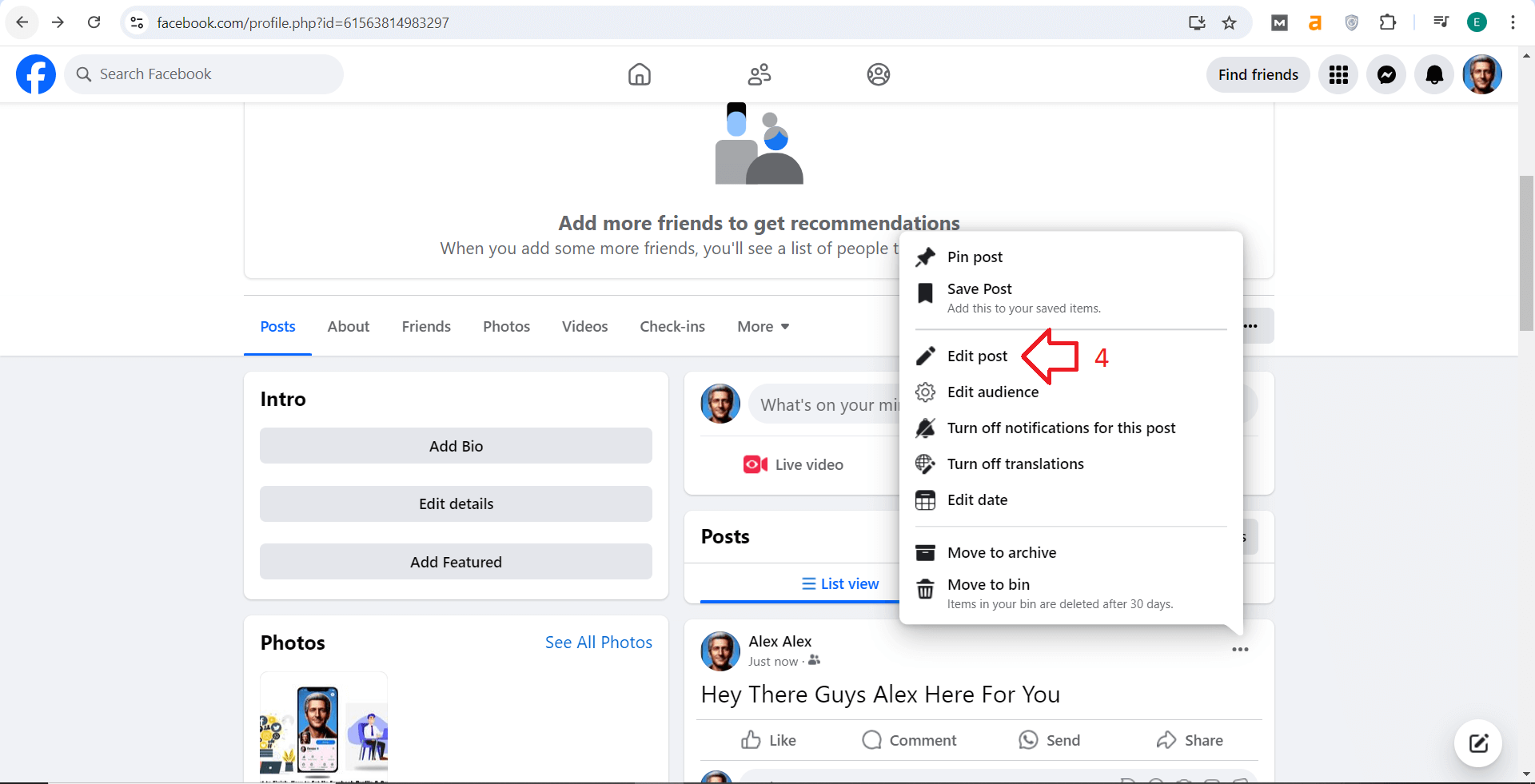 Facebook Privacy Options