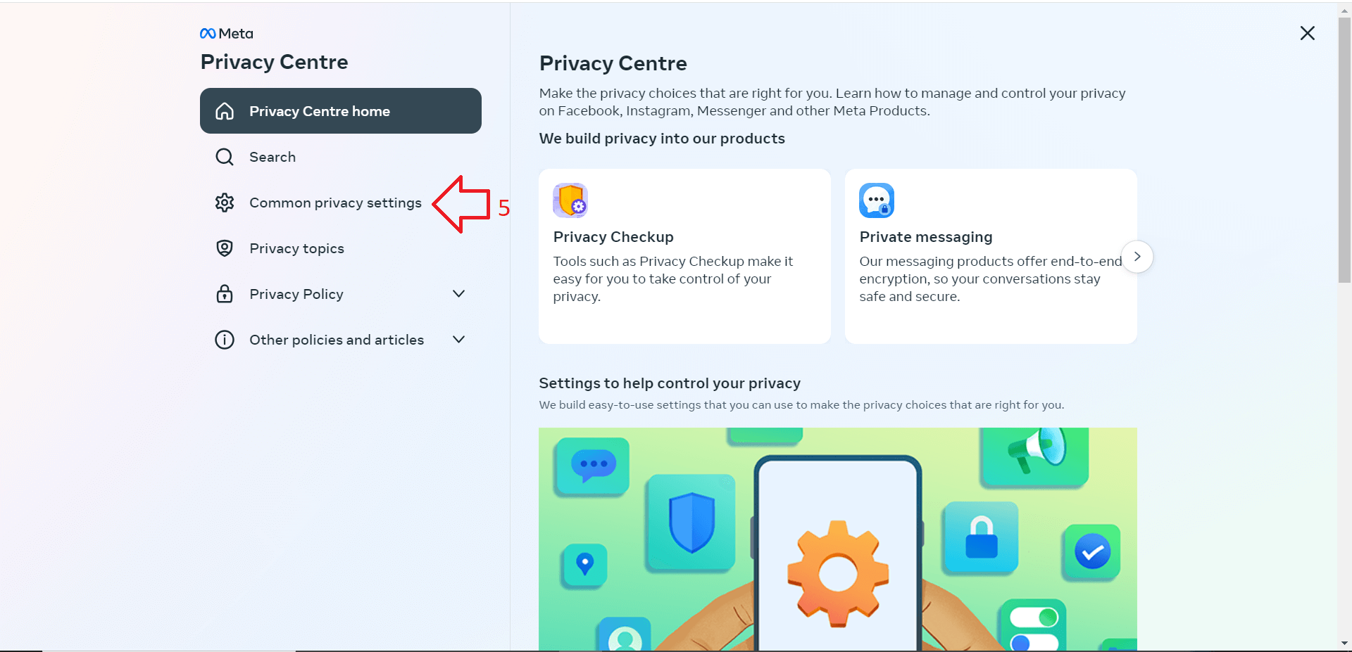 Facebook Privacy Options