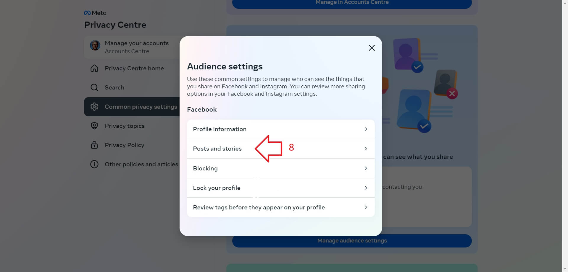 Facebook Privacy Options