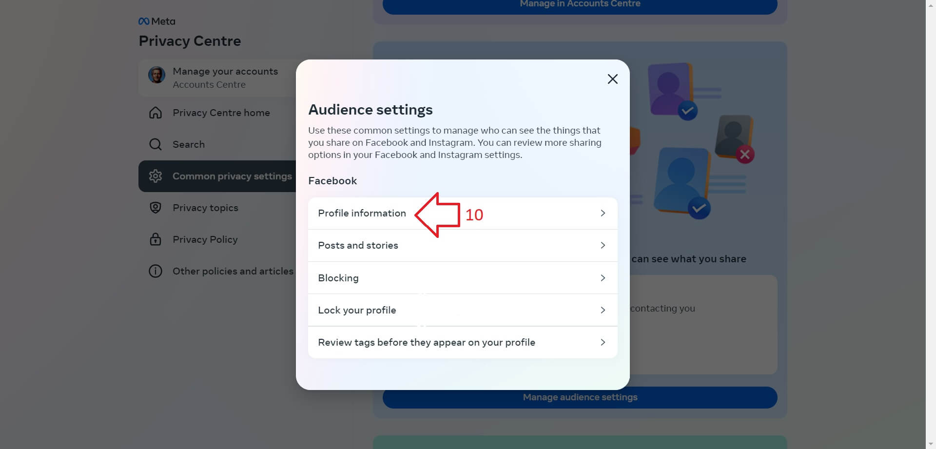 Facebook Privacy Options