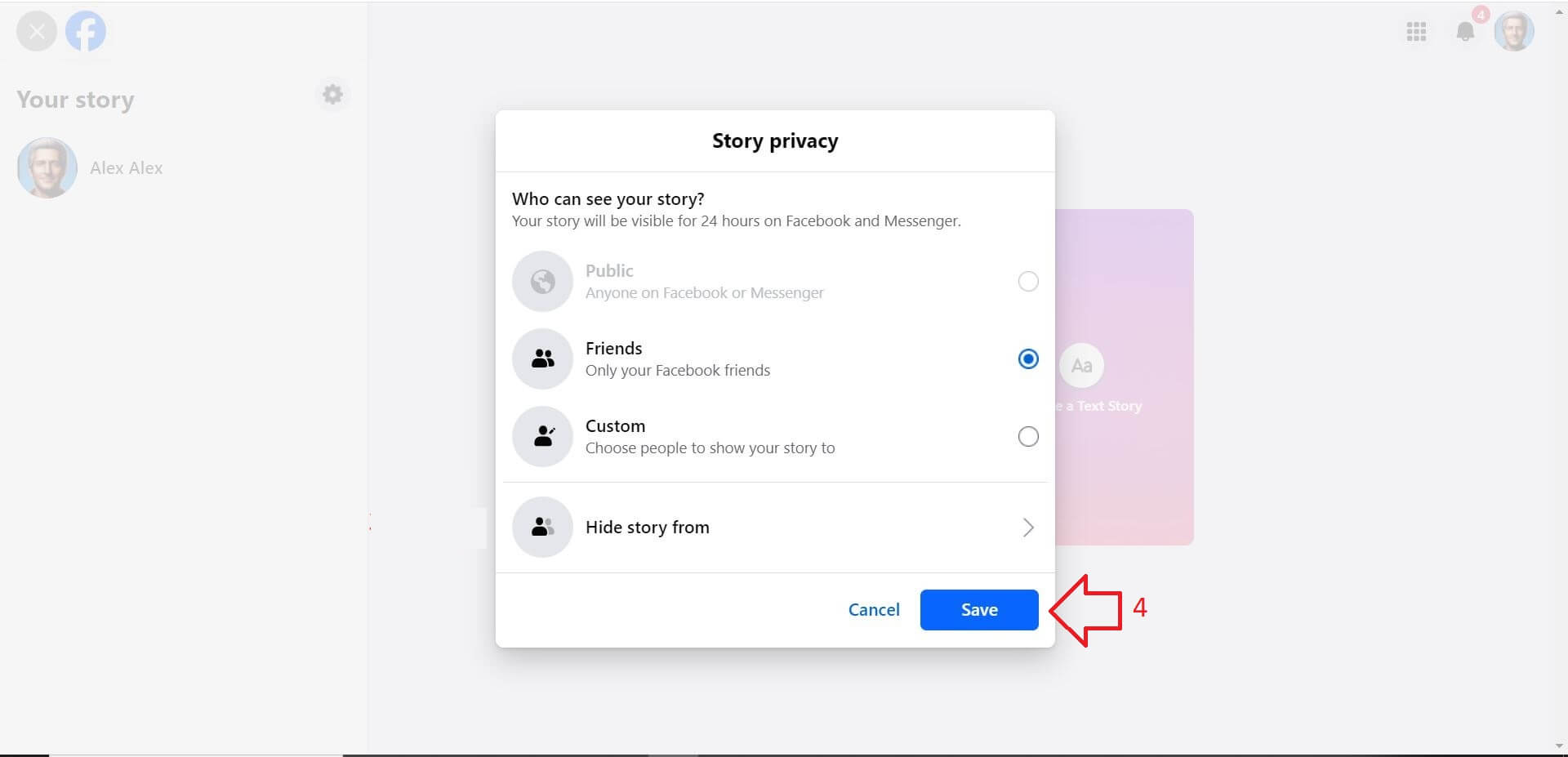 Facebook Privacy Options